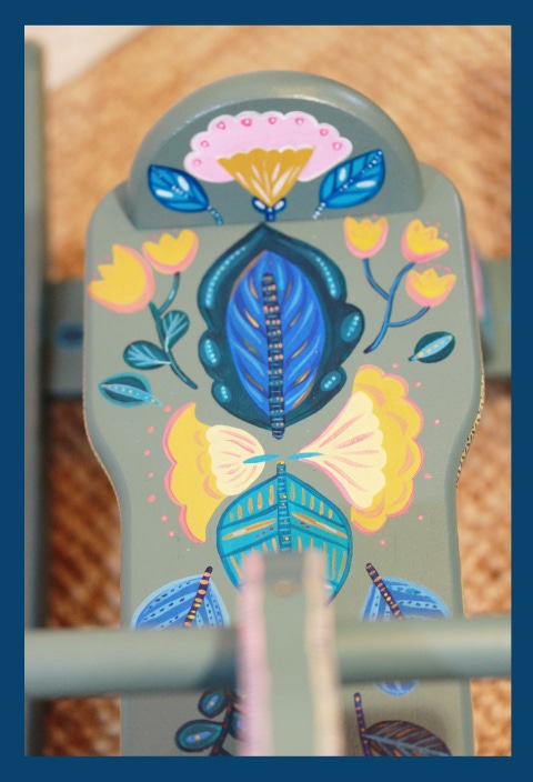 La selle du cheval à bascule